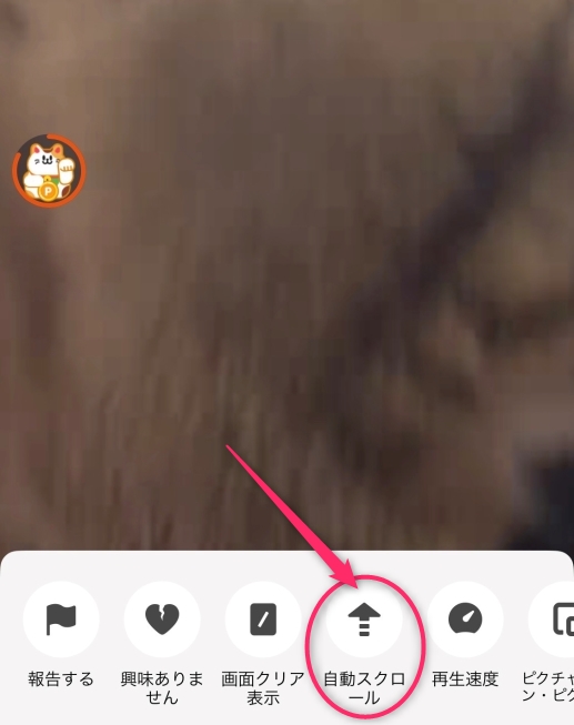 TikTok Lite(ライト)で自動スクロールで招き猫が動かないを解決